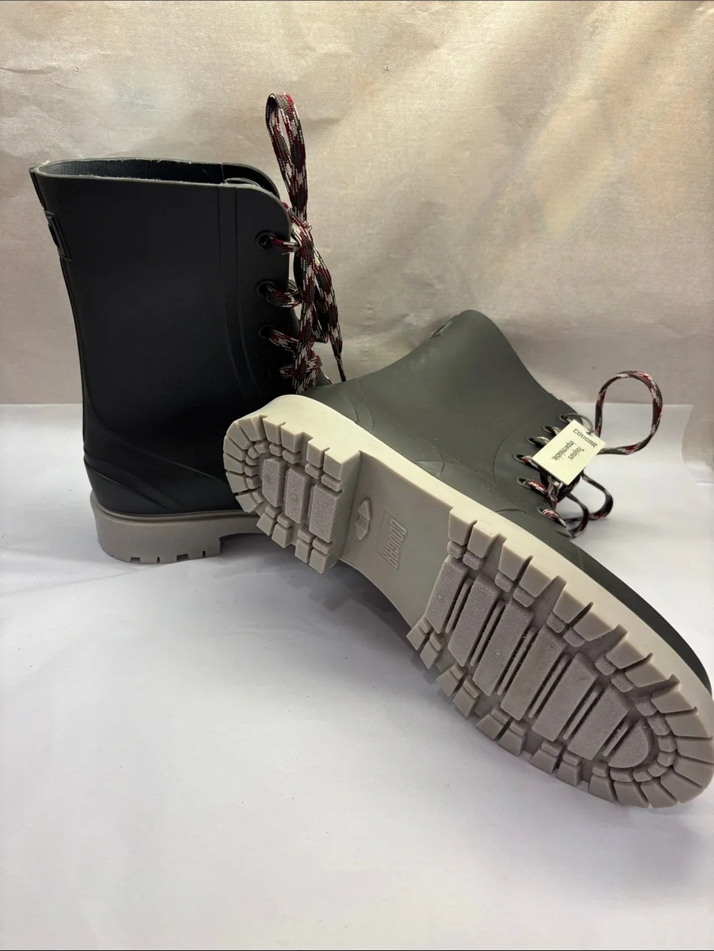 Cougar Madrid Waterproof Combat Rain Boot Pavement